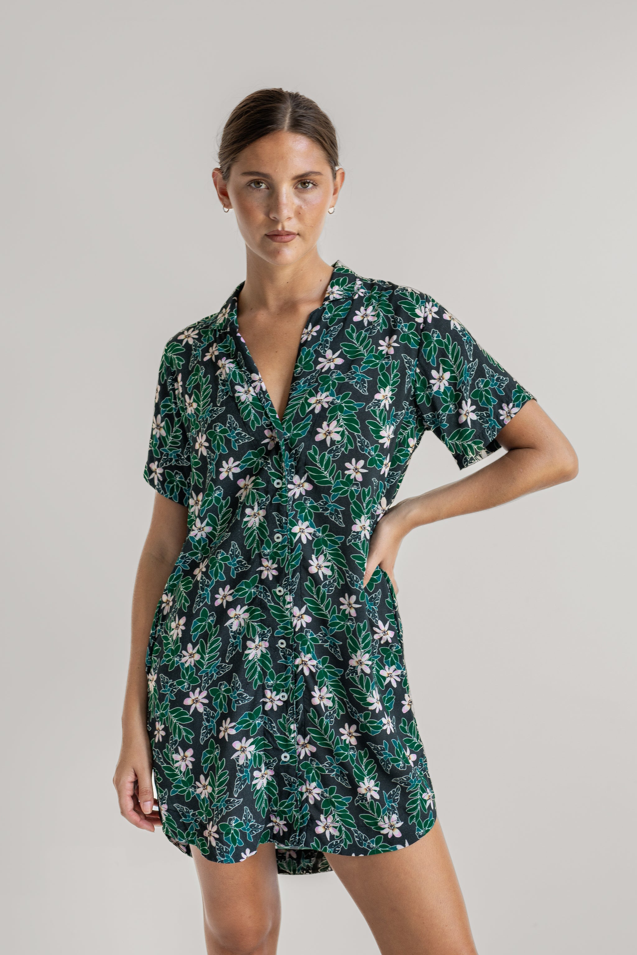 Aloha Shirt Dress